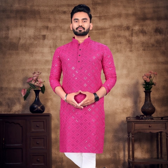 Season Special Men Kurta and Pygama - Picture 6 of 6